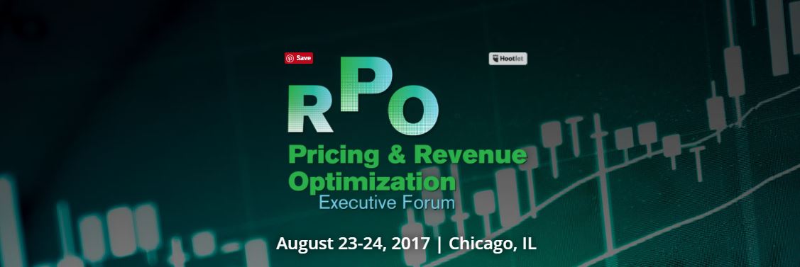 Conference: Pricing & Revenue Optimization Executive Forum 2017 | IQPC