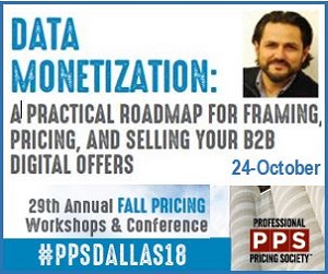 Workshop: Data Monetization: A Practical Roadmap for Framing, Pricing, and Selling Your B2B Digital Offers | Stephan Liozu, CPP