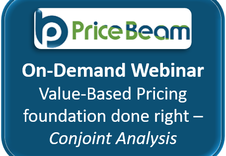 Webinar (On-Demand): Value-Based Pricing foundation done right – Conjoint Analysis | PriceBeam