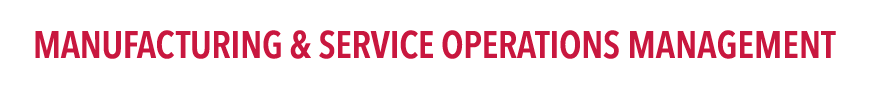 Paper: Robust Dynamic Pricing with Two Substitutable Products | Manufacturing & Service Operations Management