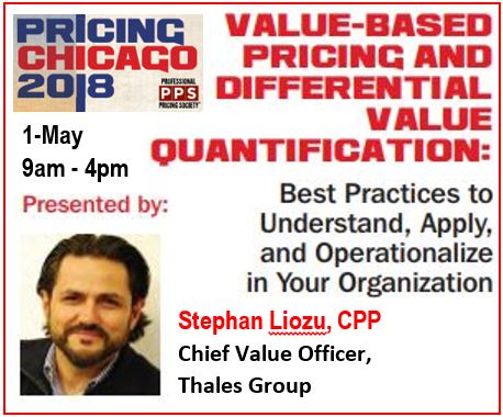 Workshop: Value-Based Pricing and Differential Value Quantification | Stephan M. Liozu, CPP